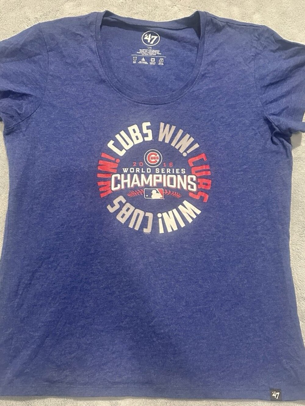 '47 Brand Chicago Cubs T-Shirt Size L